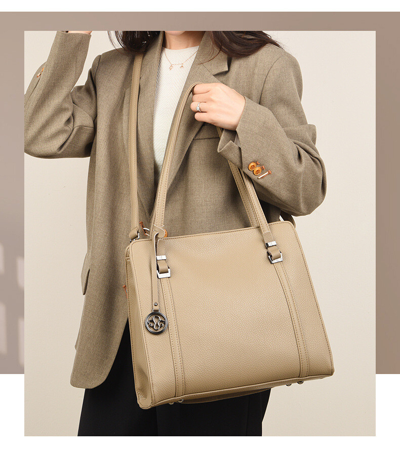 レディース　ハンドバッグ　オリジナル　バッグメーカー　高品質なPUレザー　ショルダーバッグ