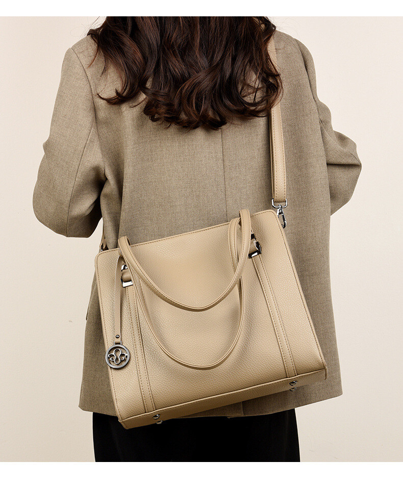 レディース　ハンドバッグ　オリジナル　バッグメーカー　高品質なPUレザー　ショルダーバッグ