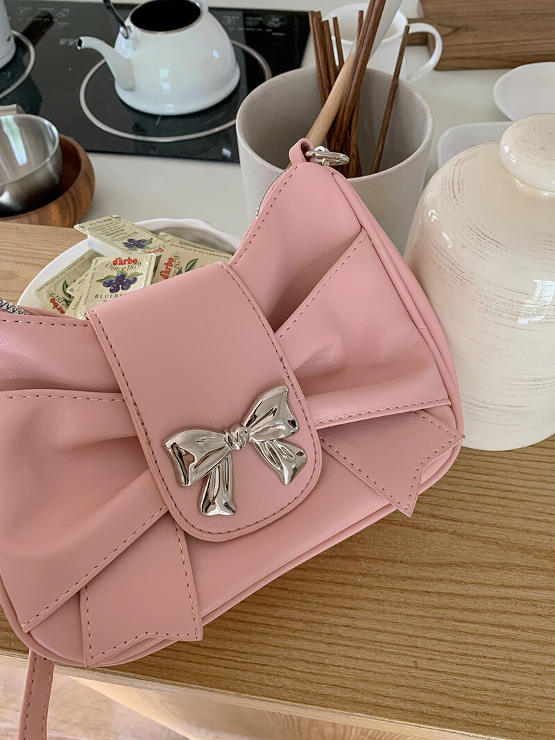 China　中国バッグメーカー　OEM生産　鞄　かばん　ピンク　少女感　斜め掛けバッグ　