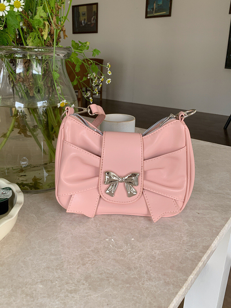 China　中国バッグメーカー　OEM生産　鞄　かばん　ピンク　少女感　斜め掛けバッグ　