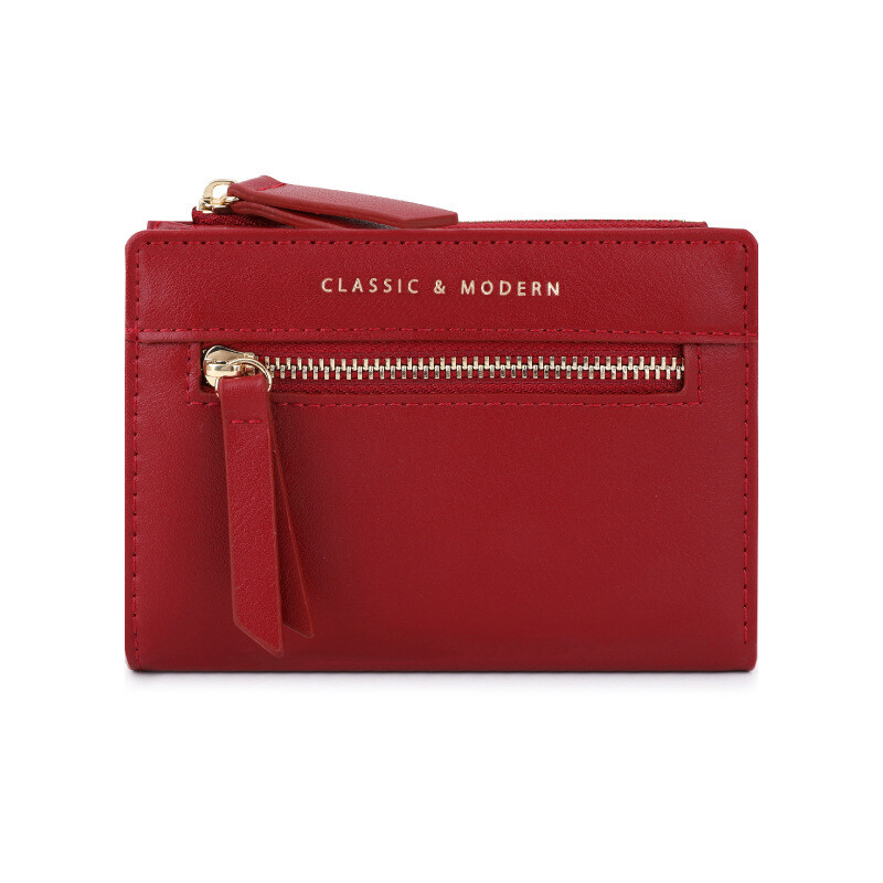 OEM財布　ファスナー　卸売り　短財布　折り畳み　ファスナー付き　