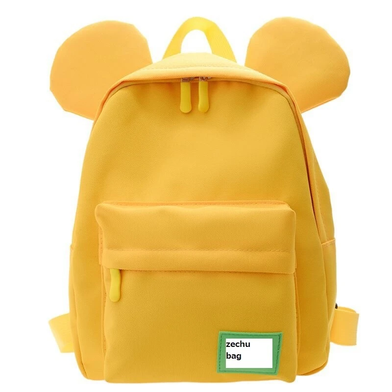 子供リュックサック　遊びバッグ　軽量　お出かけ　可愛い　ミッキー柄