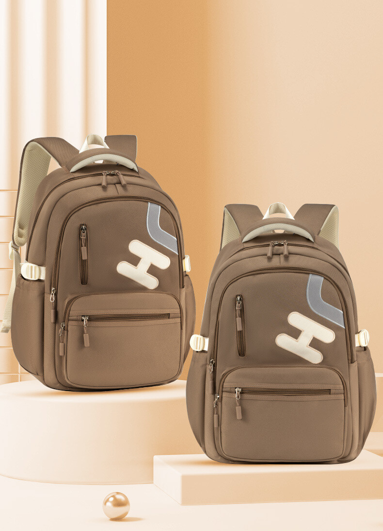 学生バックパック　大容量　プリント　防水　リュックサック