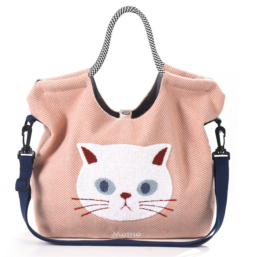 2025SS　夏　大容量　布製　ハンドバッグ　OEM　オリジナルバッグ　製作　鞄　ワンショルダーバッグ