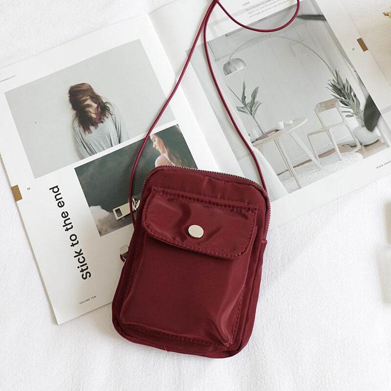 韓国風　ヴィンテージ風　携帯　小物入れ　ショルダーバッグ　oem　オリジナル　バッグメーカー　バッグ工場