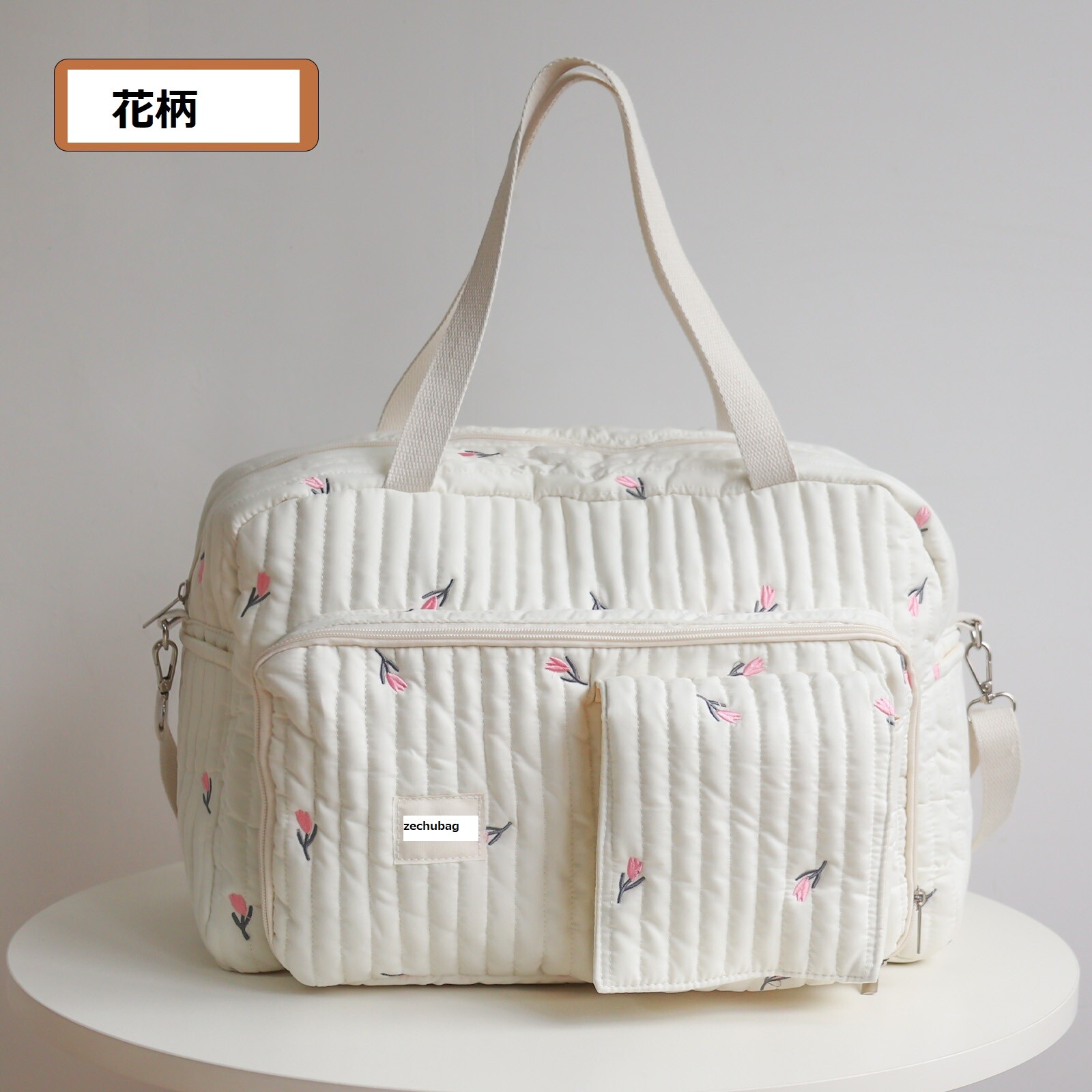 新作品　マザーズバッグ　大容量　多機能　ママハンドバッグ　バッグ工場　バッグ作り