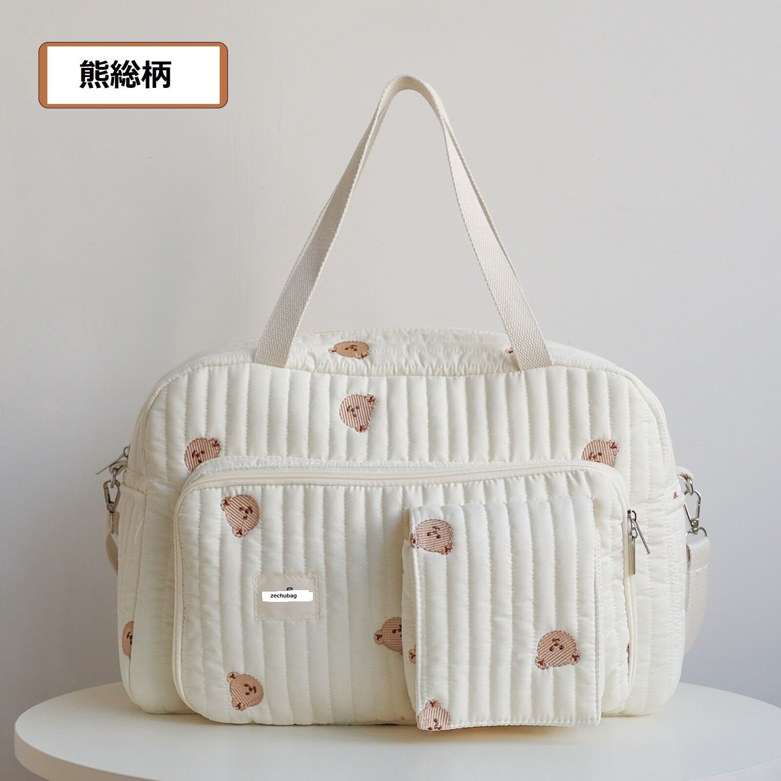 新作品　マザーズバッグ　大容量　多機能　ママハンドバッグ　バッグ工場　バッグ作り