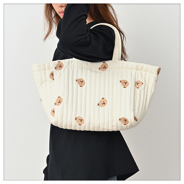 韓国風　マザーズバッグ　ママバッグ　ベビーカーに付けるベルト