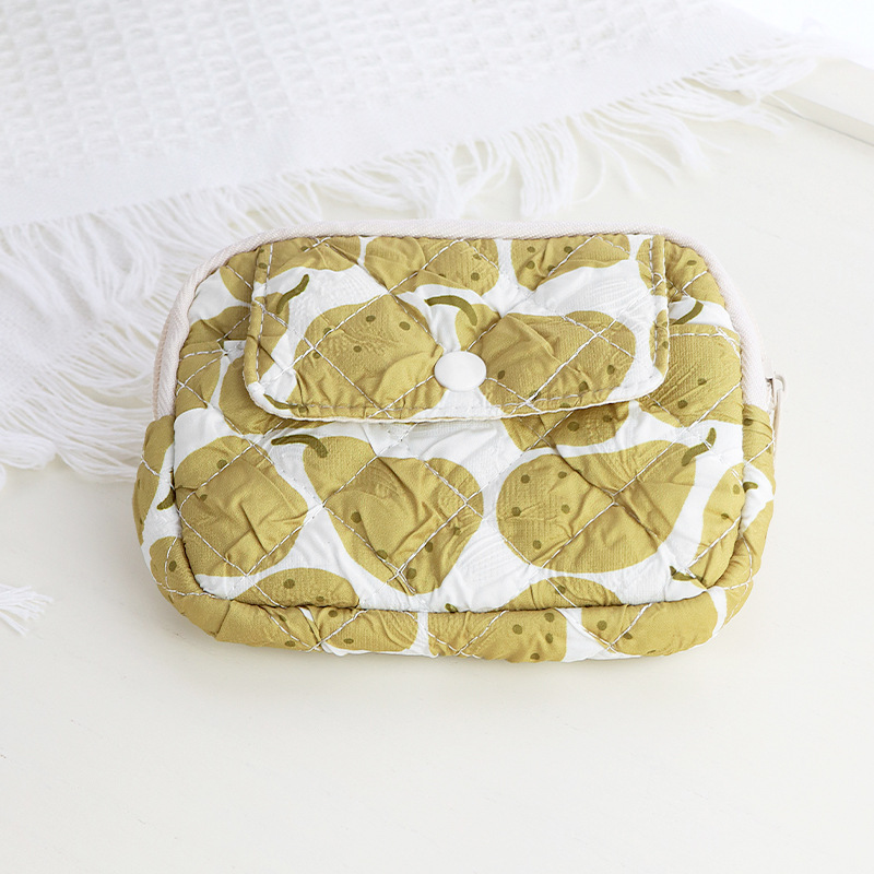 可愛い　小花総柄　多機能　収納袋　整理　小物入れ　バッグ