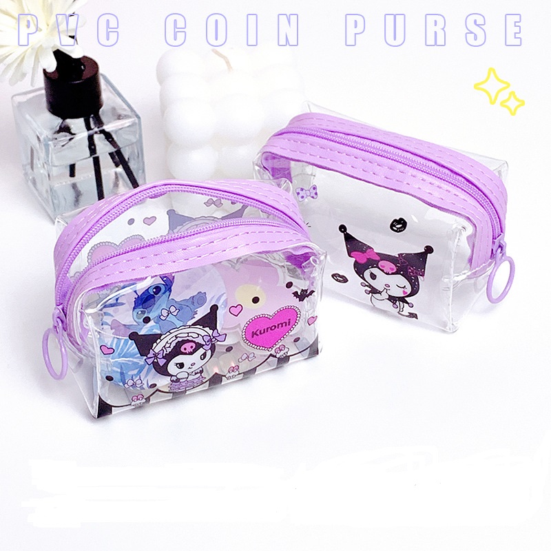 透明　高品質　PVC収納バッグ　ゼリーバッグ　小物入れ　防水　夏　oem　KUROMI