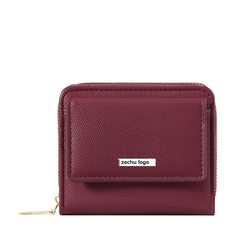 2025　ミニ二つ折り　財布　小銭入り　収納　ウオレット