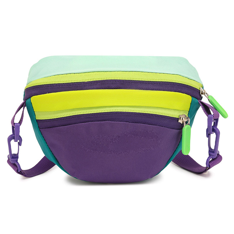 2025年夏の新作！カラフルなカラーリングが特徴のコンパクトな斜めがけバッグ。軽量で使いやすく、アウトドアや日常使いに最適。トレンドを意識した韓国風デザインが魅力です。