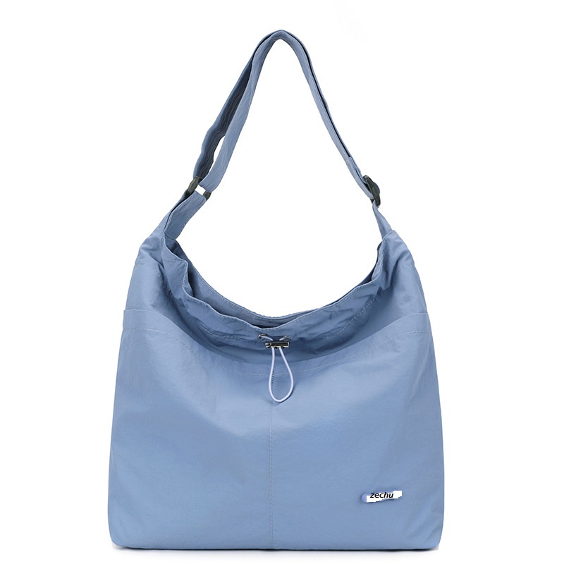 韓国風　レディース　巾着風　肩バッグ