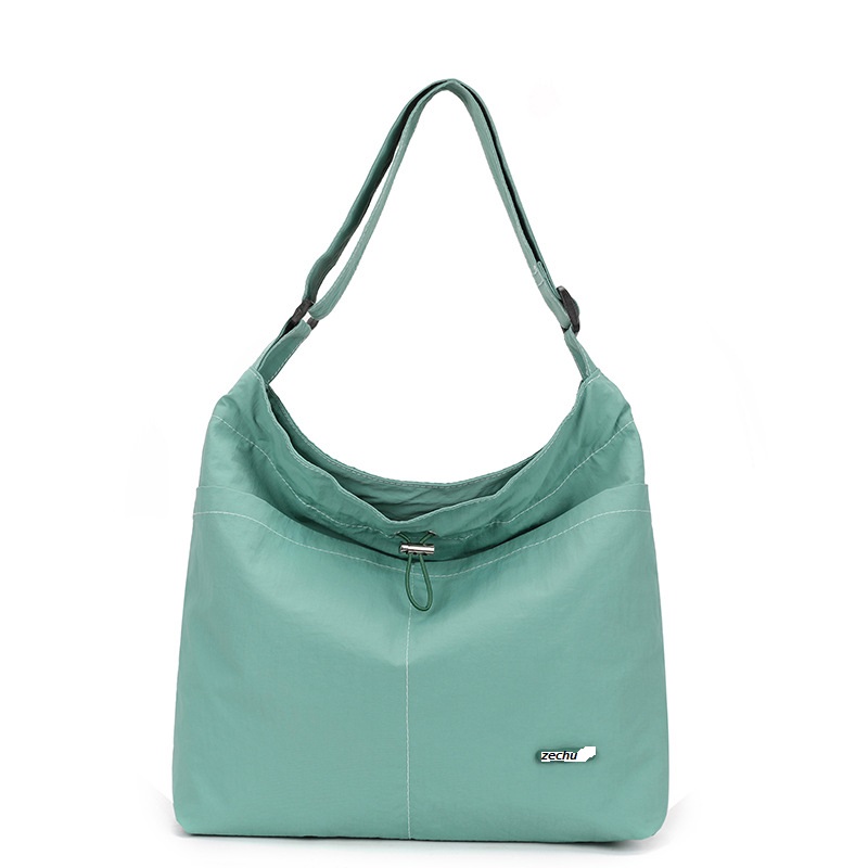 韓国風　レディース　巾着風　肩バッグ