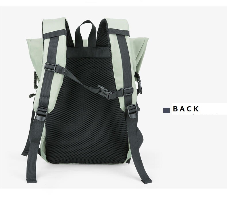 新品 シンプルな通勤用リュック 女性用 超軽量 ハイキング登山用バックパック 男性用 アウトドアスポーツ旅行用 大容量バックパック