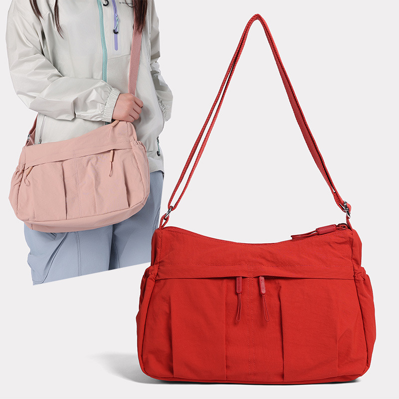 2025年新作 日焼け止め防水 軽量 レディースバッグ 多ポケット 大容量 カジュアル コーデ ショルダーバッグ クロスボーダー