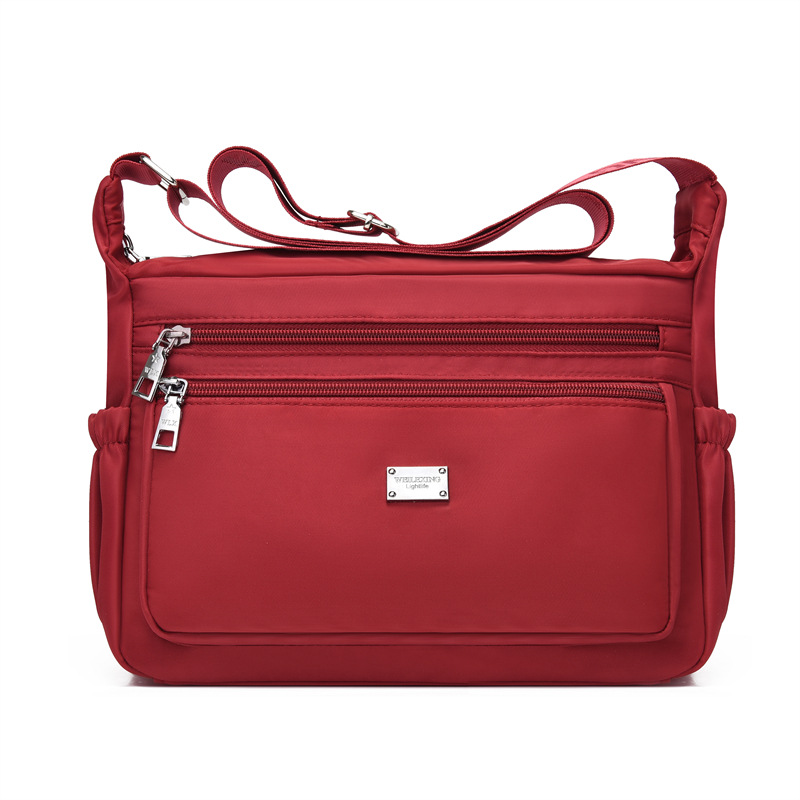 カジュアル　日常使い ナイロン防水 マミーバッグ 大容量 軽量 持ち運び便利 女性用 斜め掛けバッグ 卸売り