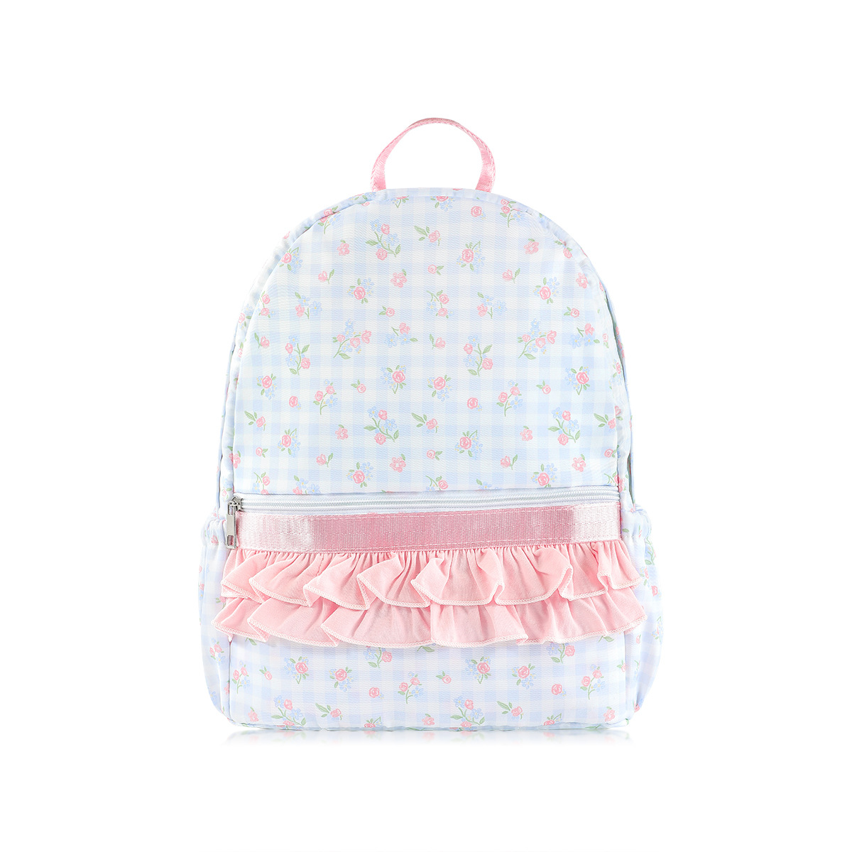 2025売れ筋クロスボードスクールバッグ 中学生大学生 小花柄デザイン 大容量 高校生 リュック　バックパック