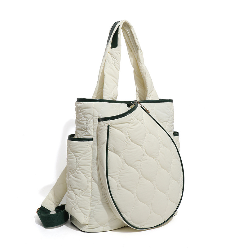 バドミントンバッグ テニスバッグ シングルショルダー ダブルショルダー ラケット収納 独立シューズポケット ピックルボールラケット専用バッグ