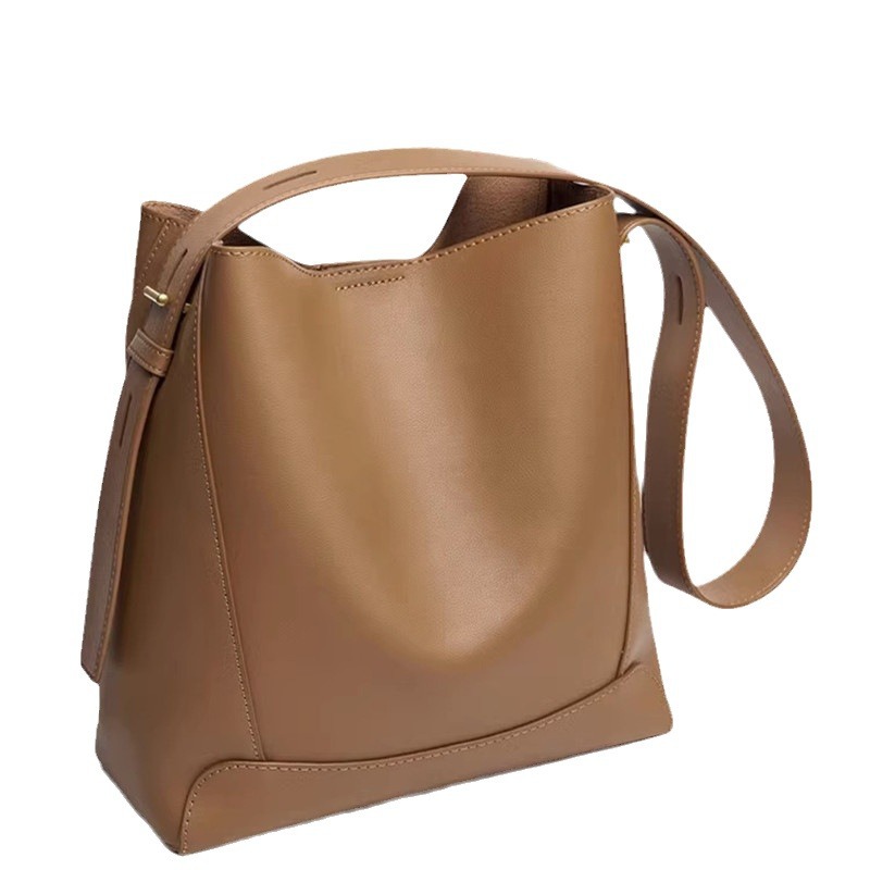 バケットバッグ レディース 大容量 2025新作 トートバッグ ソフトレザー 手提げ ショルダーバッグ 通勤