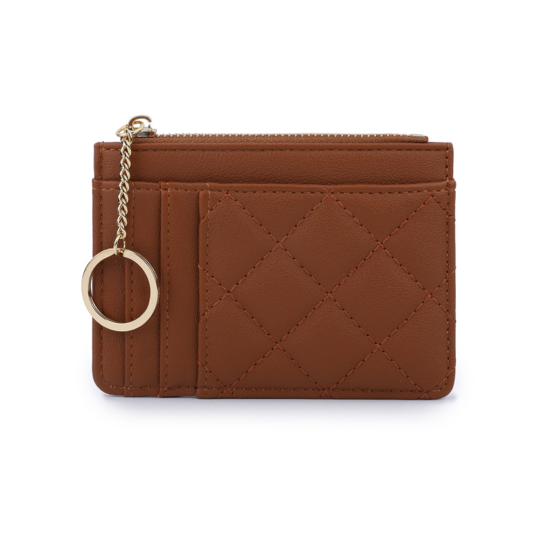 【新作】カードケース レディース 高級感 カードホルダー 卸売り Iシャネル風 ひし形柄 多カード入れ 汎用性抜群 ドロップシッピング対応