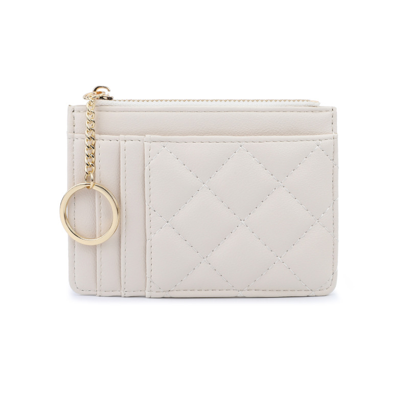 【新作】カードケース レディース 高級感 カードホルダー 卸売り Iシャネル風 ひし形柄 多カード入れ 汎用性抜群 ドロップシッピング対応