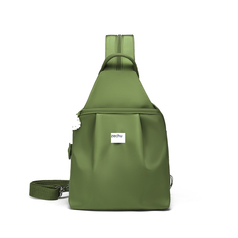 ミニ防水オックスフォード布リュックサック ユニセックス 2025新作 シンプルで使いやすい 防犯ボディーバッグ おしゃれな斜めがけバッグ