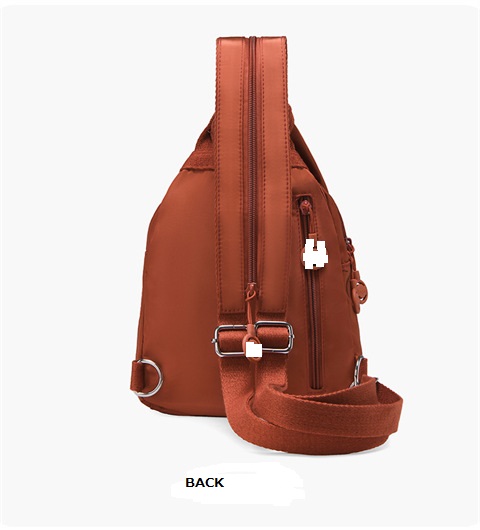 ミニ防水オックスフォード布リュックサック ユニセックス 2025新作 シンプルで使いやすい 防犯ボディーバッグ おしゃれな斜めがけバッグ