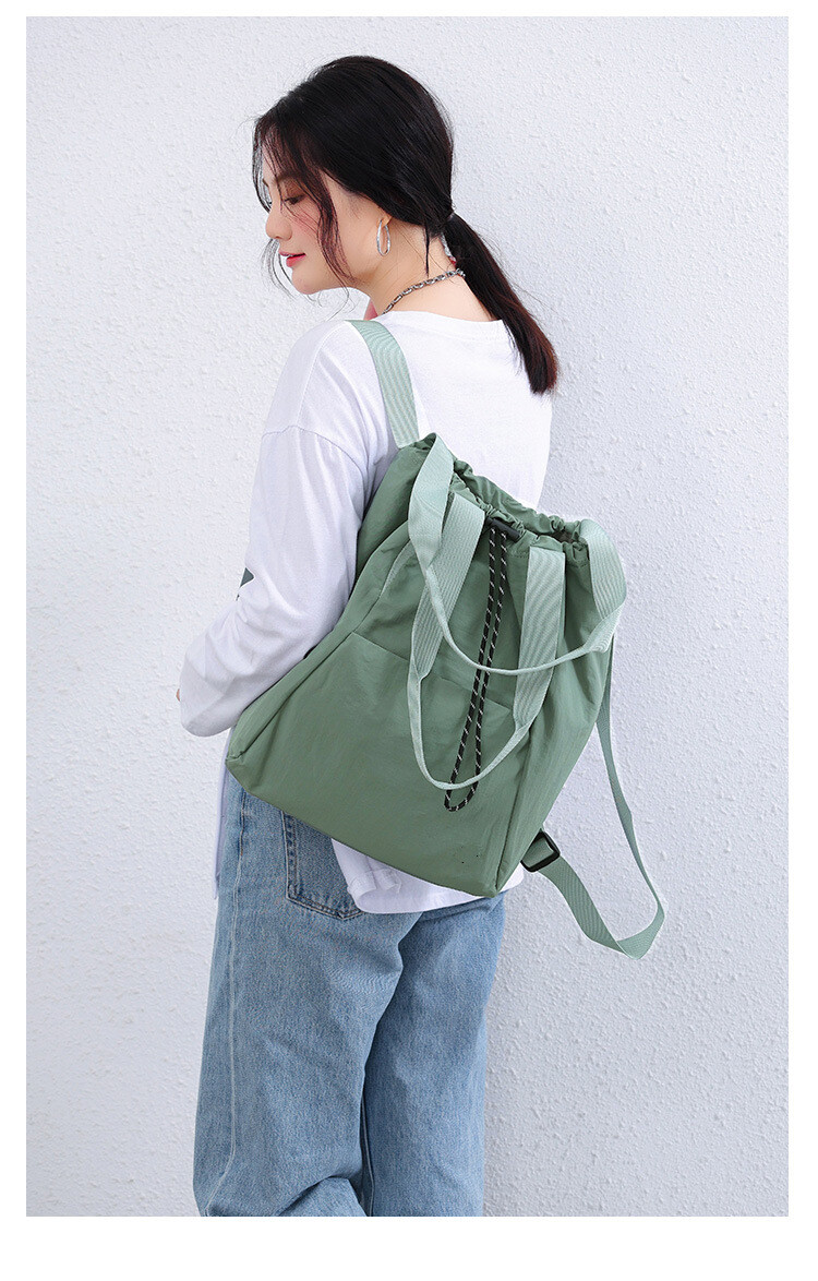 多機能ショルダーバッグ　トートバッグ　ハンドバッグ　軽量大容量アウトドアバッパック　レディースリュックサック