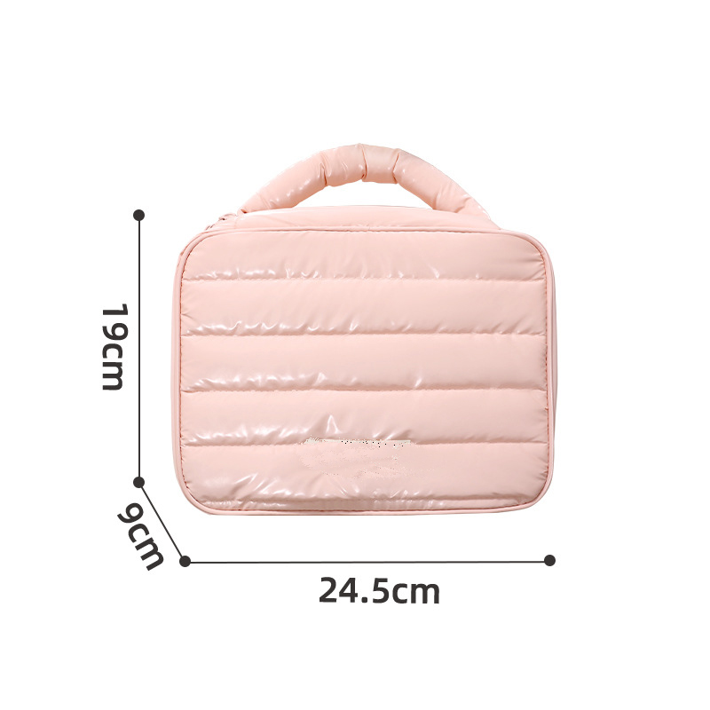 新しいデータケーブル収納対応 大容量トラベル充電器 デジタル製品収納ポーチ 多機能化粧ポーチ