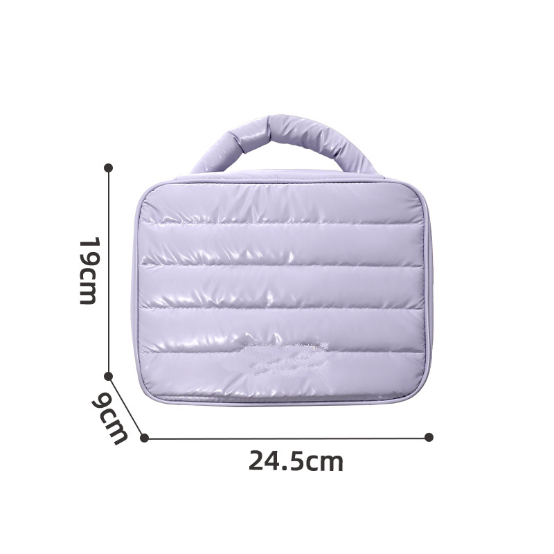 新しいデータケーブル収納対応 大容量トラベル充電器 デジタル製品収納ポーチ 多機能化粧ポーチ