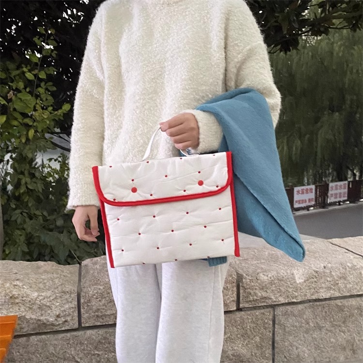 韓国風立体ダウンジャケットノートPCカバー　カスタマイズ可能　シンプルタブレット保護ケース　耐摩耗・耐衝撃インナーケース