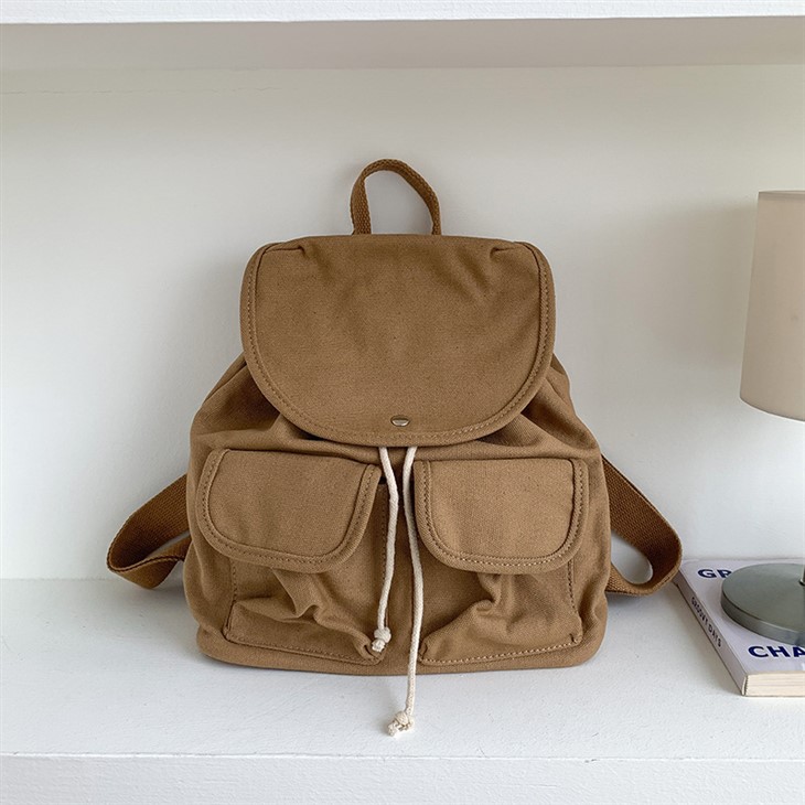 帆布 キャンバス リュックサック 大容量 アウトドア 通勤 通学 a4対応 男女兼用