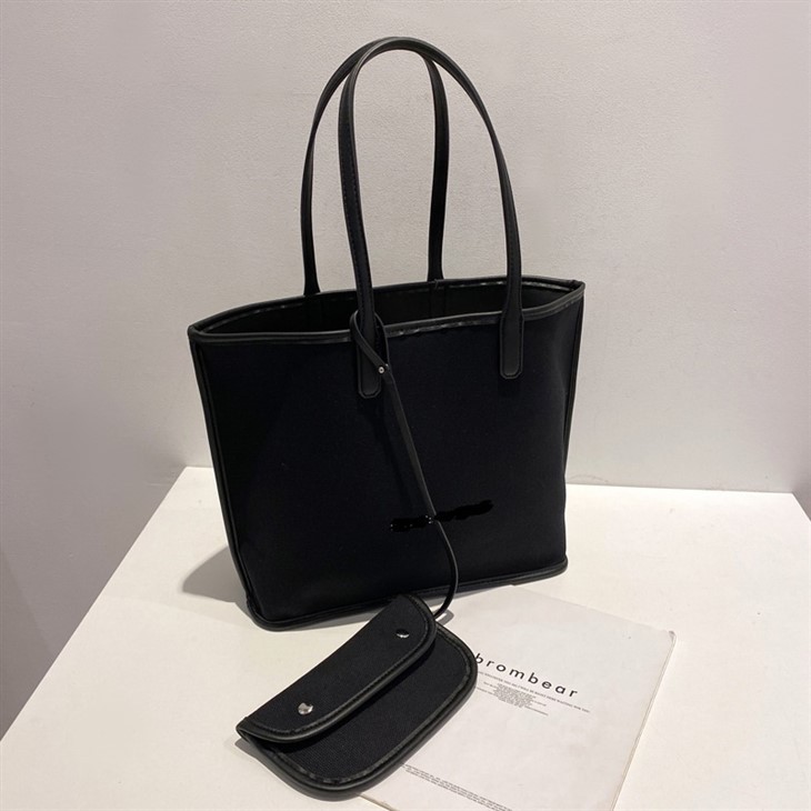 キャンバス 通勤 カジュアル トートバッグ 肩掛け 親子バッグ 大容量