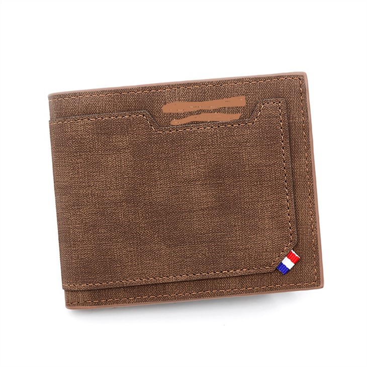 小さい財布 レザー コンパクトな三つ折り ミニ財布 小銭入れあり メンズ