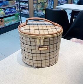 円筒メイクポーチ化粧品収納バッグ