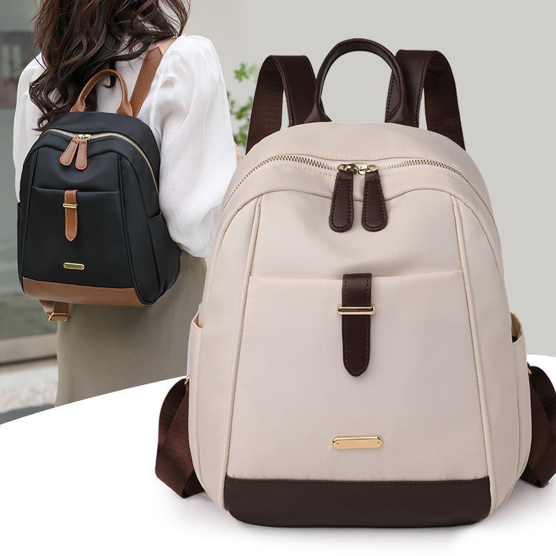 リュックサック　バックパック　オックスフォード素材　切替　ファッション　レディース　