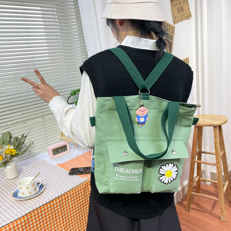 通学用　サブバック　手提げ　斜め掛け　リュック　3way　