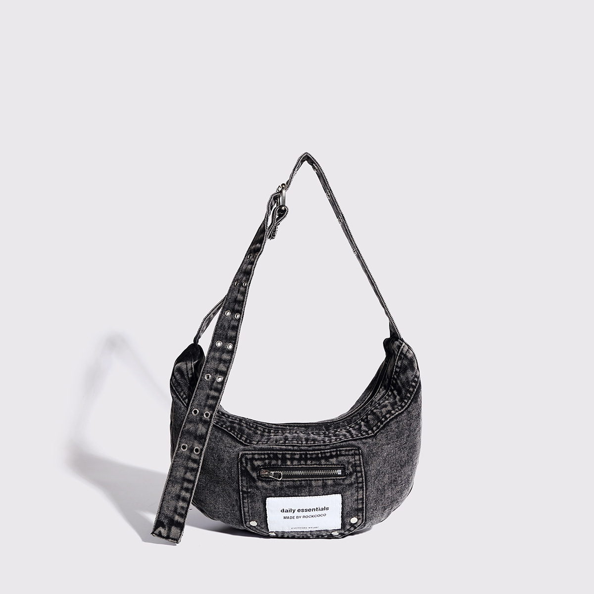 ファッション　雑貨バッグ　ヴィンテージ　デニム　餃子　バッグ　鞄