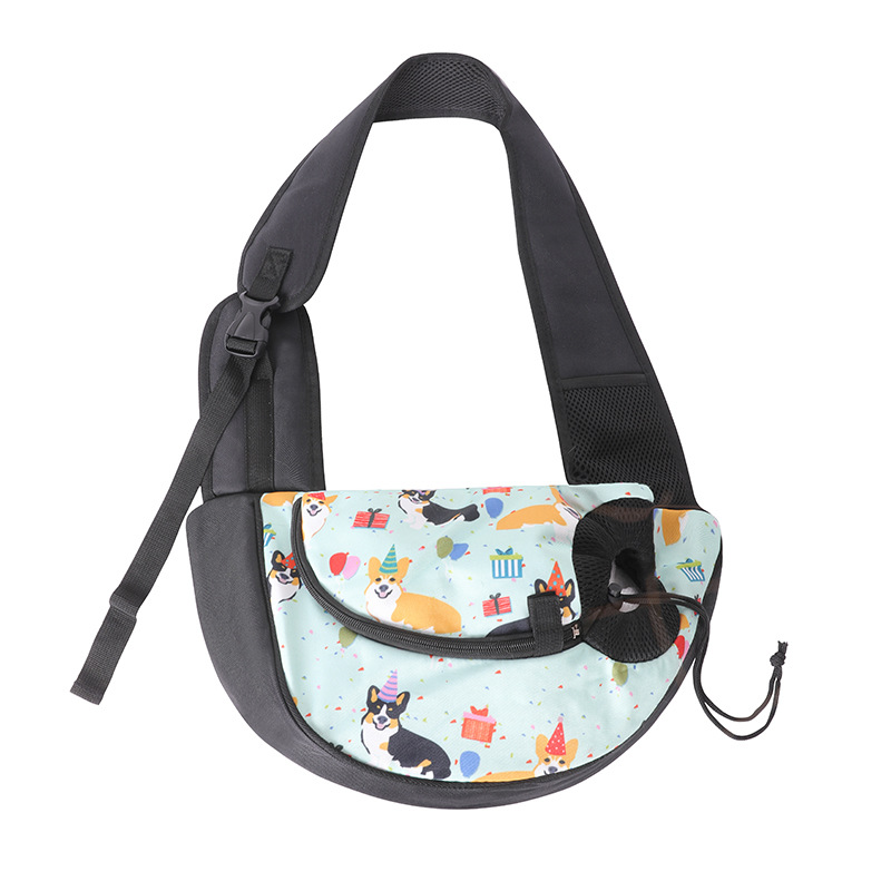 ペット専用バッグ　ショルダーバッグ　お出かけ　便利　猫　小犬