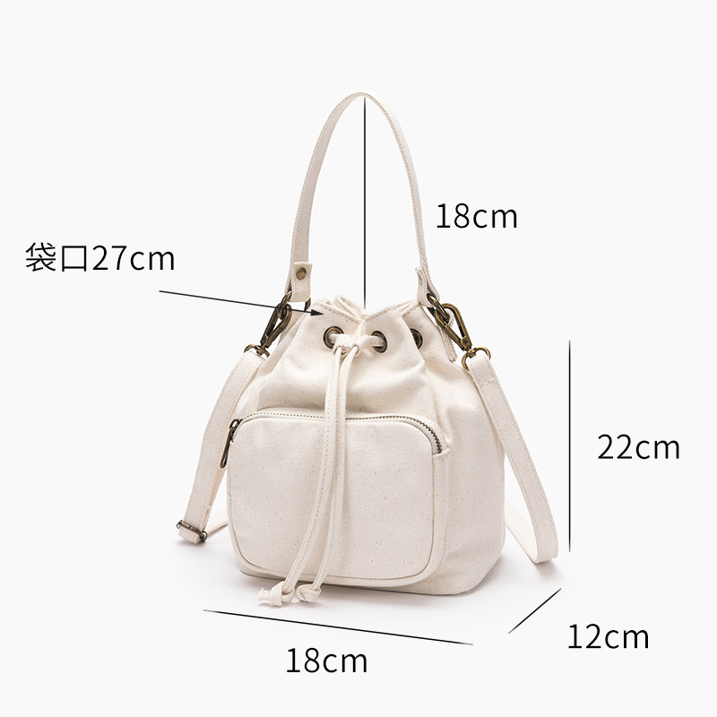 レディース　巾着風　ワンショルダーバッグ　手提げバッグ　高品質　バケットバッグ