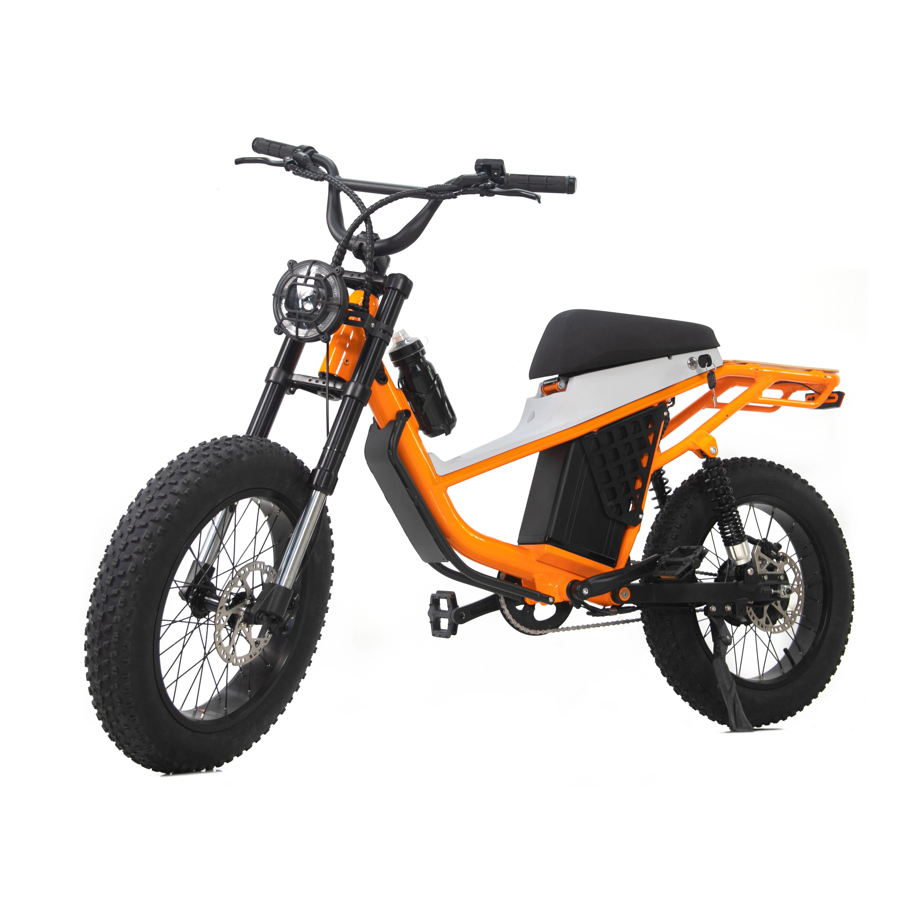 Electric 2-Wheeler | 2400WH Lithium (80-120 Miles Range)