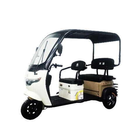 Family Electric Tricycle | 60-70km Range, Anti-Slip Footrest