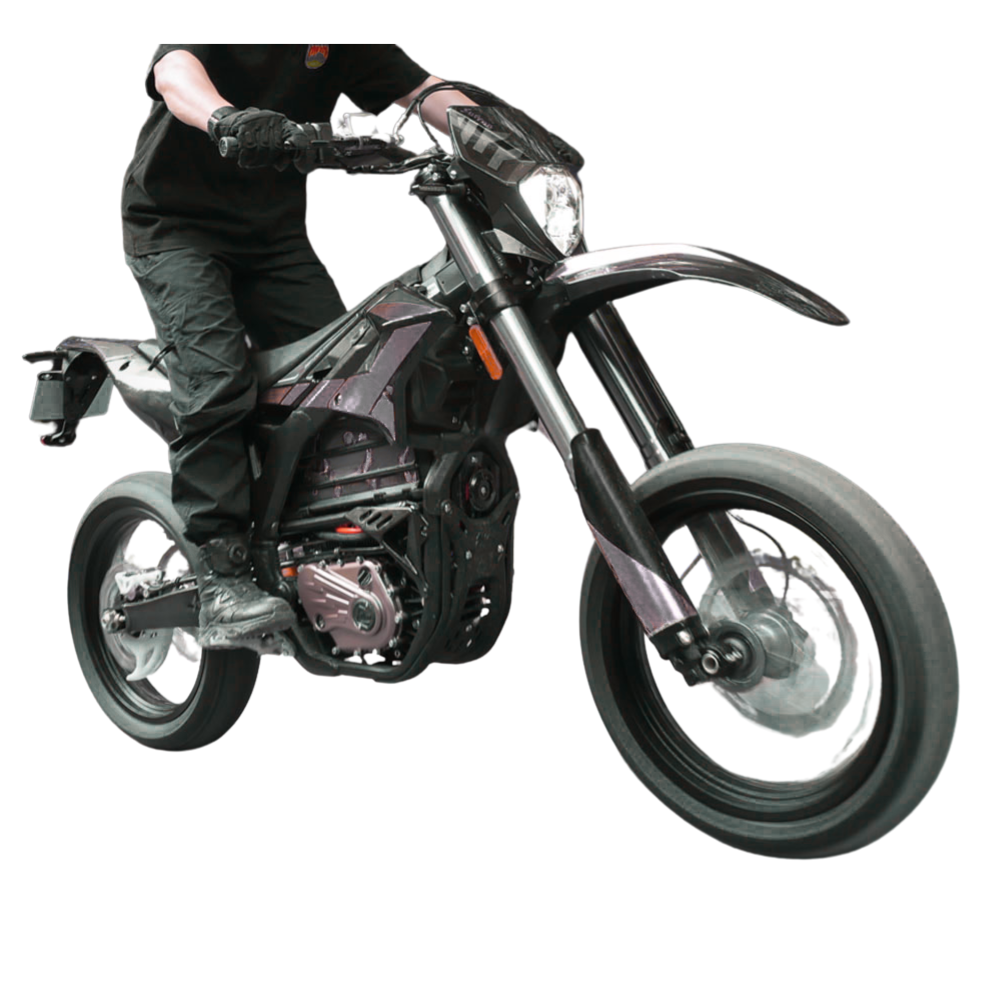 High-Performance Electric Off-Road Motorcycle for Adventure Seekers