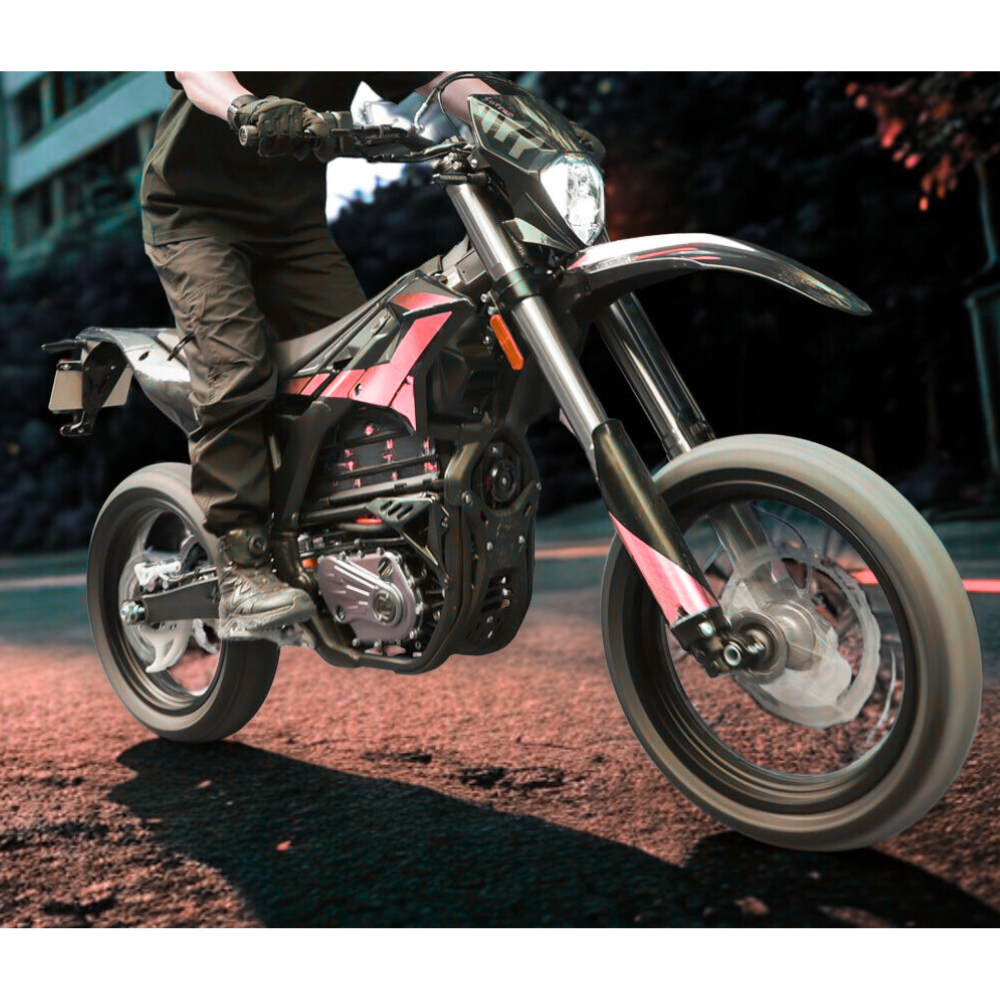 High-Performance Electric Off-Road Motorcycle for Adventure Seekers