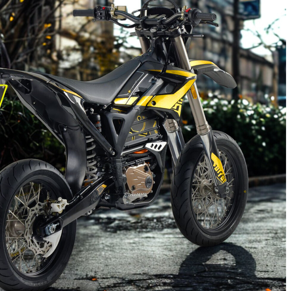 High-Performance Electric Off-Road Motorcycle for Adventure Seekers