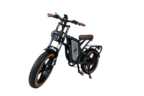 Premium Retro Electric Bike: 45km/h Speed, Eco-Friendly Rides