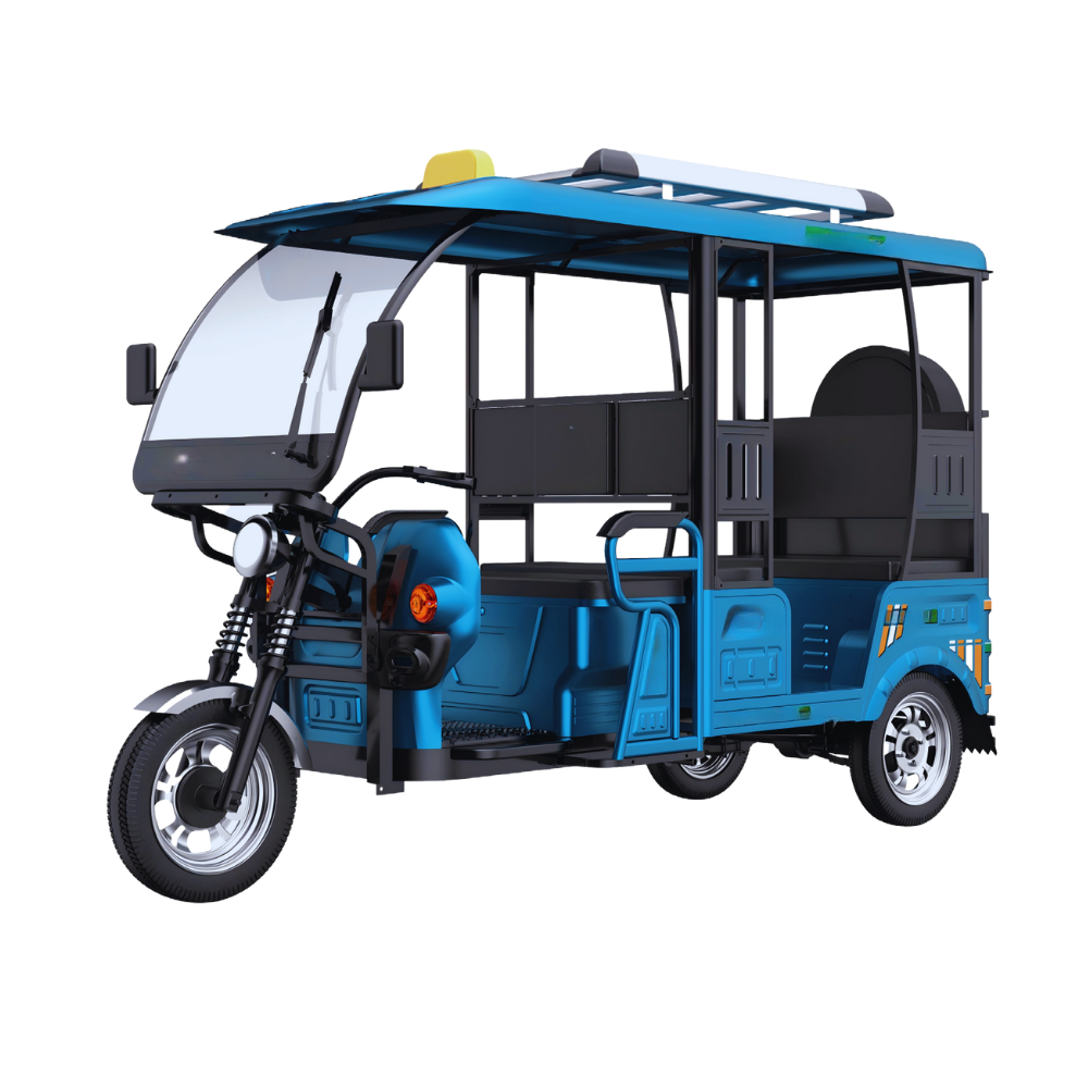 3-Seater Electric Tricycle | 1000W Motor, Bulk Order 76 Units/40HQ
