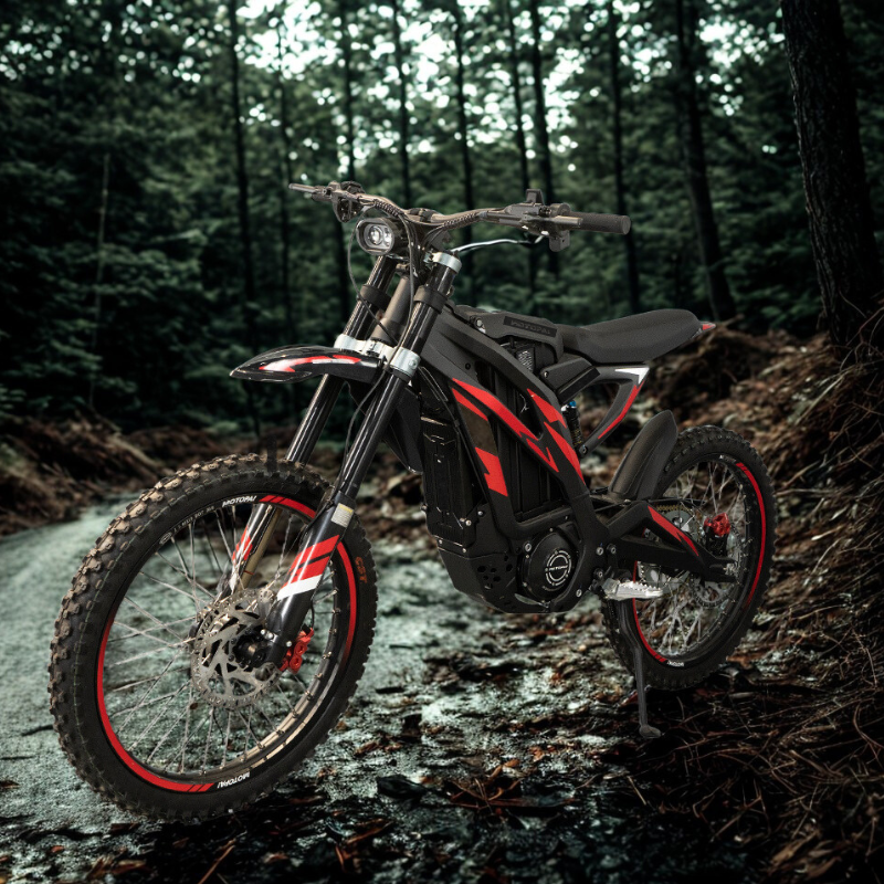 6kW Electric Dirt Bike - 75-Mile Torque Monster for Off-Road Trails