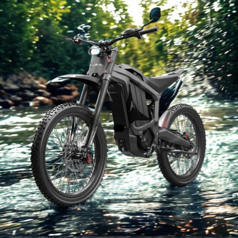 Dune Dominator: 55MPH 8000W Electric Dirt Bike for Sand